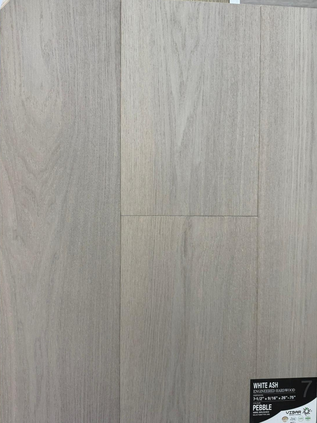 European White Ash Collection-Pebble
