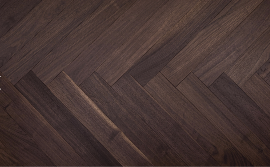 Black Walnut 5 Herringbone Collection-Natural