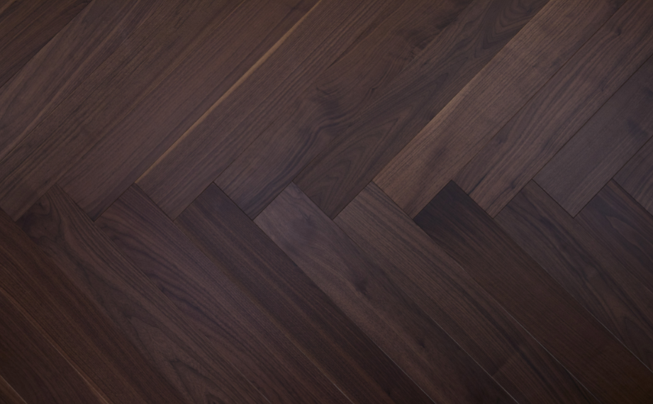 Black Walnut 5 Herringbone Collection-Natural