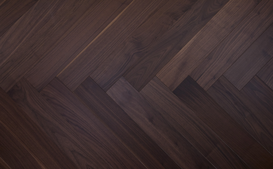 Black Walnut 5 Herringbone Collection-Natural